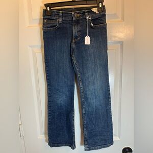 Wrangler Boy’s Boot Cut Stretch Blue Jeans Size 10 J-2522